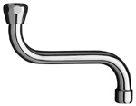ALVA Varia S-Auslauf komplett mit Strahlregler verchromt 3/4" 150mm