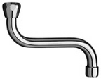 ALVA Varia S-Auslauf komplett mit Strahlregler verchromt 3/4" 150mm