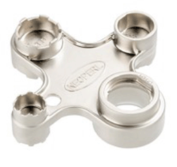 Alva Varia Universal Schlssel vernickelt, M22/M24/M28/M18 - AQARVAUSCH