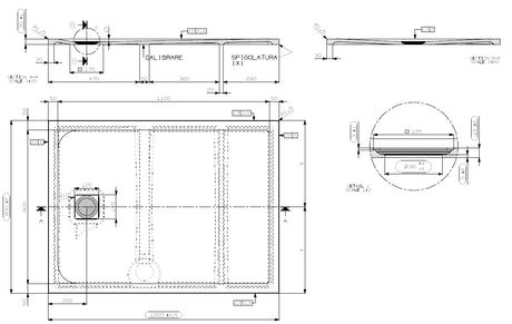 Alva Ora 1.0 Mineralguss Brause- tasse, 120x90x3cm, Weiß - AQBTORBT12.90.1