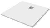 Alva Ora 1.0 Mineralguss Brause- tasse, 100x100x3cm, Weiß - AQBTORBT100.1