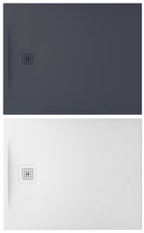LAUFEN Laufen Passion Duschwanne aus Marbond 120 x 80 x 3,3cm,Ablauf kurze Seite,weiß   – BPPABTL120.80W