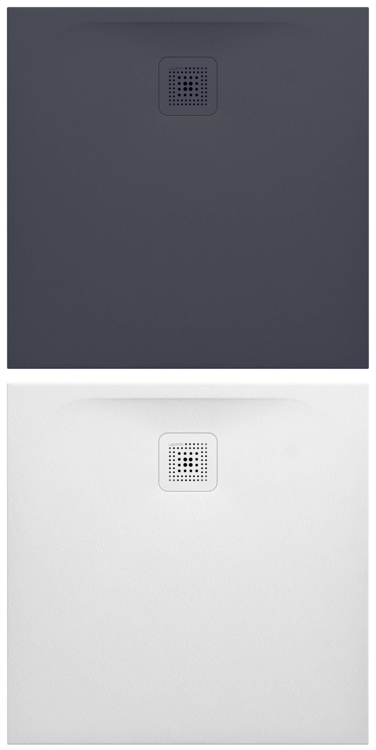 LAUFEN Laufen Passion Duschwanne aus Marbond 80 x 80 x 2,9 cm, Ablauf Seitl., weiß   – BPPABTL80W