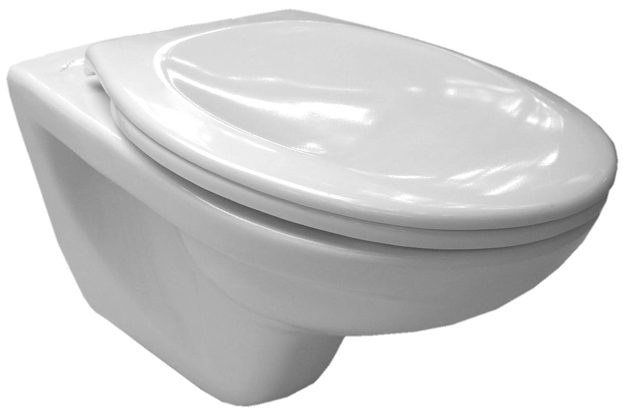 ALVA Una Wand-WC Tiefspüler Weiß - AQWWCT.1