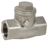Alva Edelstahlrueckschlagklappe 3/4" Innengew. CF8M met.dicht.+180GrC/16bar - ARTRKEM20