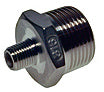 Alva 8-Kant-Red.-Doppelnippel Fig.245/341 Wst.316, 1" AG x 1/2" AG - 245E2515