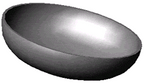 ALVA Siederohrboden, EN10253-1, S235 133.0 x 4.0 mm, h= 42 mm