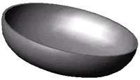 Alva Siederohrboden, EN10253-1, S235 76.1 x 2.9 mm, h= 27 mm - SRBO76