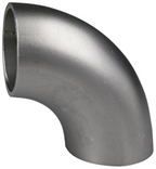 ALVA Edelstahlrohrbogen geschw. DIN 2605 V1.0 EN10253/4 304/304L, 3D/90 Gr. 25,0x2,0mm