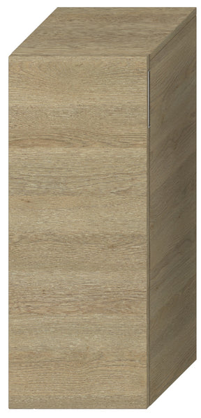 Alva Amoa Mittelschrank mit 1 Tür, links, 32x81x32,2cm, Weiß - AQBMAMMSLW
