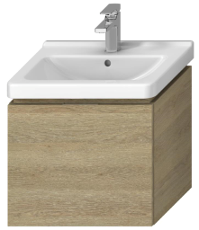 ALVA Amoa Unterschrank für WT AQKEIDWT55, 1 Ausz., 54x48x39,9cm, Weiß