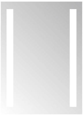 Alva Amoa LED Lichtspiegel 70x81cm, ohne Schalter, 2 Lichtquellen - AQBMAMLS4