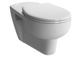 Alva Idea Wand-WC Flachspüler Barrierefrei, Ausladung 70cm, Weiß - AQBFIDWWCF