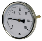 Alva Bimetalltherm. Fig.2611,1/2" hinten 80mm Dm. Schaftl. 100mm 0-120 - AL2611-8010