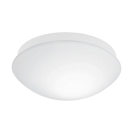 EGLO Sensor-Deckenleuchte opal weiß Ø275mm, 1x E27 (max.20W), IP44, SKII   – 97531