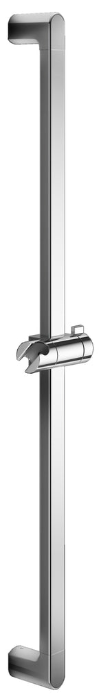 Alva Varia Brausestange 80cm mit Brausehalter, Aluminium Chrom - AQBFVABS80AC