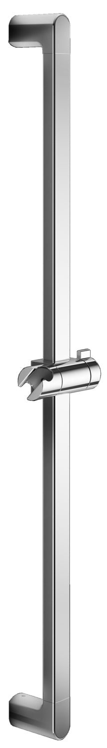 Alva Varia Brausestange 80cm mit Brausehalter, Aluminium Chrom - AQBFVABS80AC