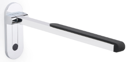 ALVA Varia Klappgriff 1-armig 65cm mit weicher Auflage, bis 130kg, Chrom