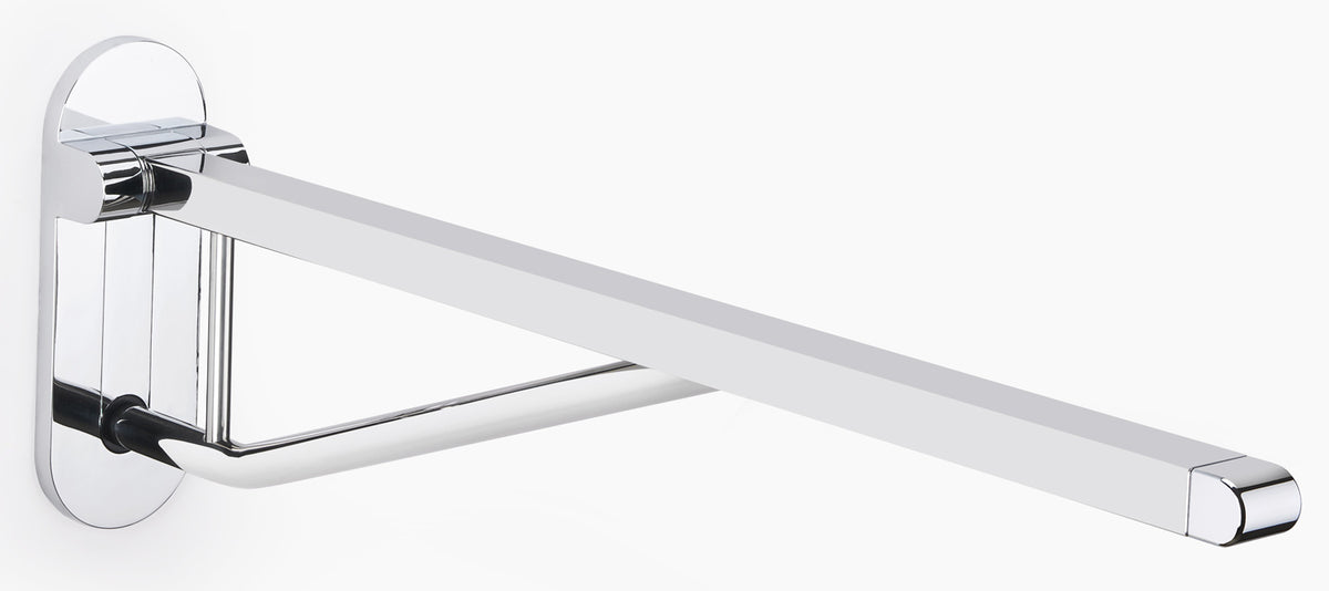 Alva Varia Klappgriff 1-armig 85cm mit Stütze, bis 130kg, Chrom - AQBFVAKG1.85C