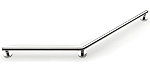 Alva Varia Wandhaltegriff 145 reversibel, 58x48cm, bis 130kg, Chrom - AQBFVAWHG145.1C