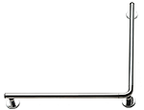 Alva Varia Wandhaltegriff 90 reversibel, 60x45cm, bis 130kg, Chrom - AQBFVAWHG90.1C