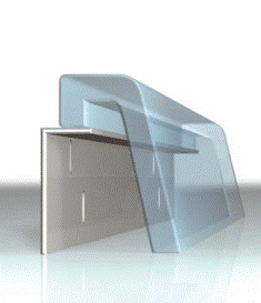 Alva Era Montagewinkel universal L= 1 x 88cm, 2 x 67cm - AQBWERMW