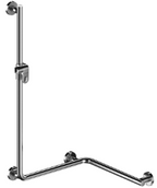 ALVA Varia Duschhandlauf m. Brausehalter, 100x56x52,5cm, bis 130kg, Chrom