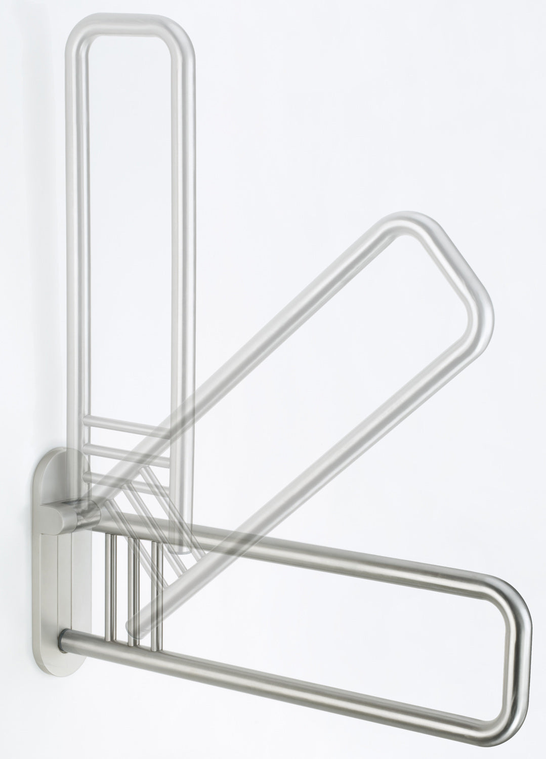 Alva Varia Klappgriff 75cm bis 130kg, Edelstahl Satiniert - AQBFVAKG75E