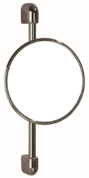Alva Varia Kosmetikspiegel 2,5-fach unbeleuchtet, d20,5cm, Gleitstange,Chrom - AQBMVAKSP6