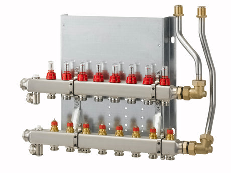 DANFOSS Danfoss Heizkreisverteiler Typ SG mit 9 Heizkreisen   – 145H0909
