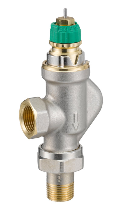 DANFOSS Danfoss Dynamic Valve RA-DV 10 druckunabhängig, R 3/8, Axial,vernickelt   – 013G7709