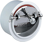 Alva Energiesparzugregler d 130 mm, Edelstahl - ALZUGR130