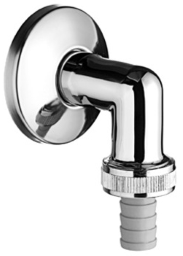 ALVA Varia Geräteanschlussbogen 1/2", Chrom