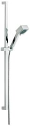 Alva Aura Brausestangenset 90cm Handbrause 3-fach,Brauseschl.150cm,Chrom - AQARAUBS
