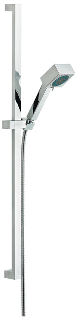 Alva Aura Brausestangenset 90cm Handbrause 3-fach,Brauseschl.150cm,Chrom - AQARAUBS