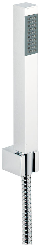 Alva Aura Wannenset m. Wandhalter Brauseschl.125cm,Stabhandbrause,Chrom - AQARAUWS