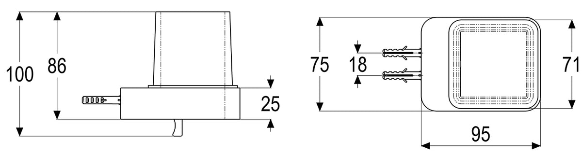 Alva Aura Seifenspender mit Hebel kompl., Kristallglasbeh. satiniert,Chrom - AQASAUSPH