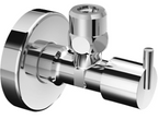 Alva Varia Design-Eckventil 1/2" mit Rosette, Griff Pint, Chrom - AQARVADEV4