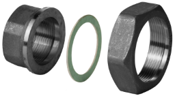 ALVA Tempergussverschraubung G 6/4" / RP 1", 3er-Set