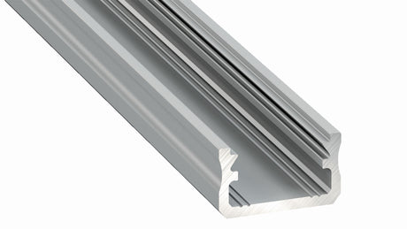 SMARTLED LED-Aufbauprofil GRAZ 2m Aluminium eloxiert, BxH 16x9.28 mm   – AP1609-01