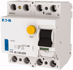 EATON FI-Schalter Typ XS/B allstromsensitiv 40A/4pol/300mA (40A vs)  – 300307