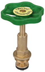Alva Oberteil f. ACB 1/2" Handrad gruen - ACOT1/2
