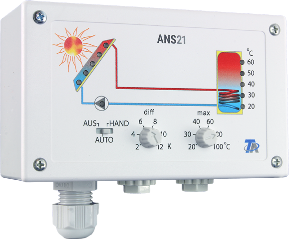 TECHNISCHE ALTERNATIVE Techn.Altern. Einkreis Solarregelung   – 01/ANS21