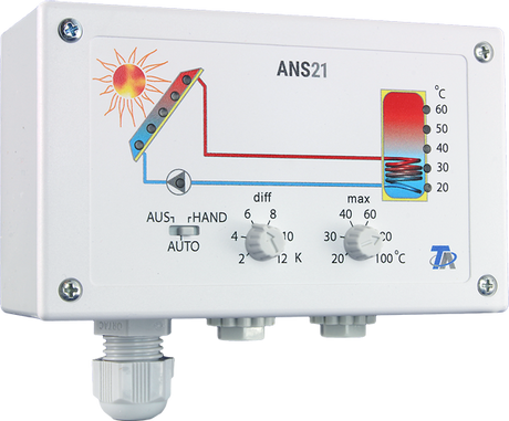 TECHNISCHE ALTERNATIVE Techn.Altern. Einkreis Solarregelung   – 01/ANS21