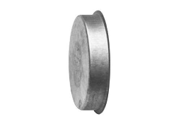 ALVA Enddeckel aus verz.Blech f.Rohr DN125