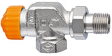 HEIMEIER Thermostat-Ventilunterteil DN15 (1/2") Eclipse, Axial, vernickelt  – 3930-02.000