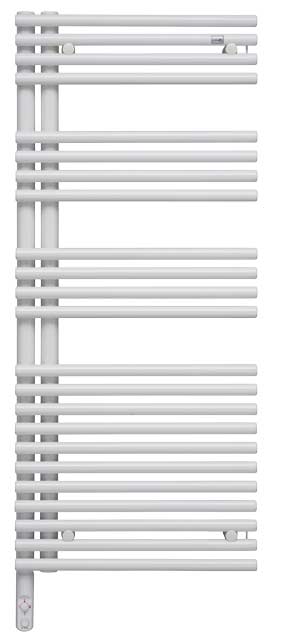 ZEHNDER ZE HTW Forma Asym, rechts, elektr. LFAER-150-60/DD 1561x60x596, RAL9016   – ZF5A0360B100000