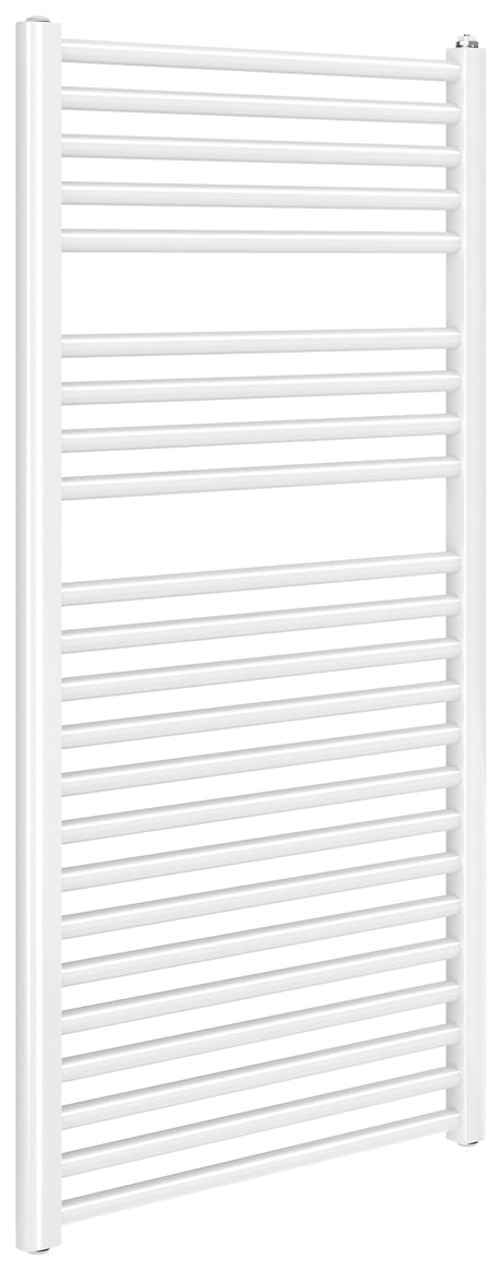 ALVA Una 1.0 Badheizkörper gebogen weiß rein elektrisch, 175x60cm, 1000W - AQBHK175GEL.1