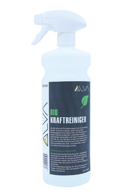 Alva BIO Kraft-Reiniger, 1000 ml Flasche mit Sprühkopf - ACBIOKR