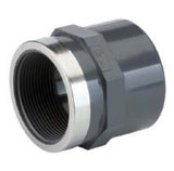 Alva PVC-U Ü-Muffe ALU, d32-1" für Schwimmbadanwendung PN16, grau - ACSWUM32